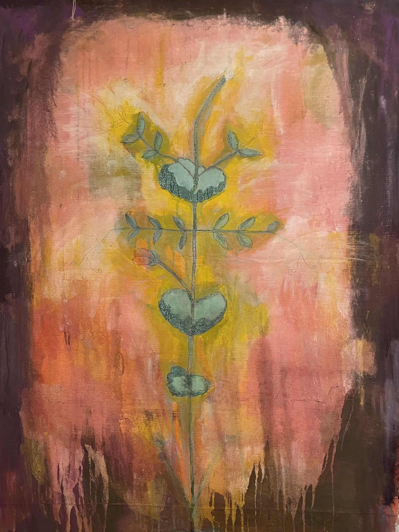 The Essence of a Pea pod plant by Catrin Lundqvist,  2023